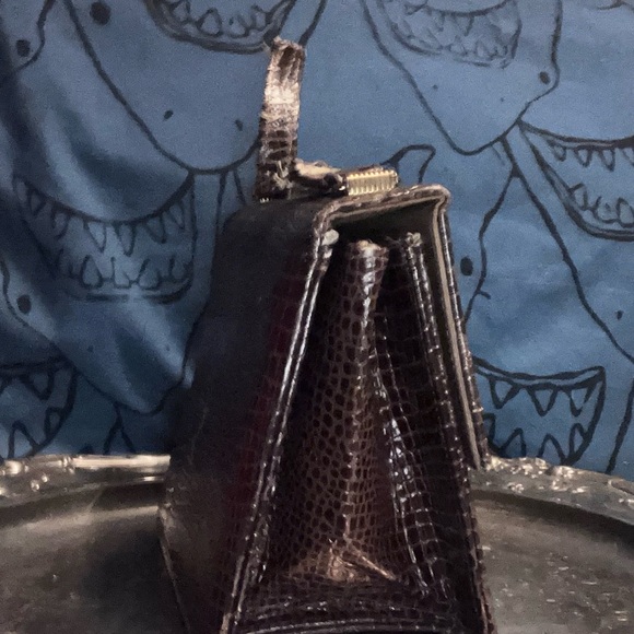 🐊Genuine ChanelAlligator 1930-40s Handbag!W/Certificate of Authenticity🐊 - Picture 5 of 16